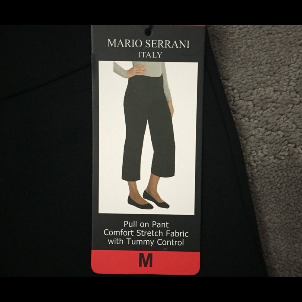Mario Serrani Italy pull on pants-Medium